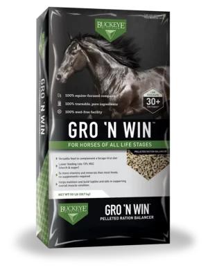 Buckeye Grow N Win Horse Feed Bag