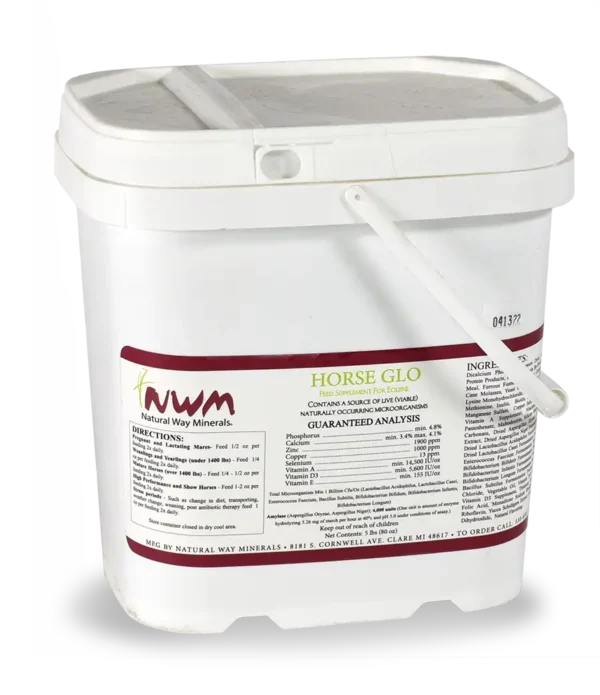 Natural Way Minerals Hy-Brix Equine Horse Glo Tub