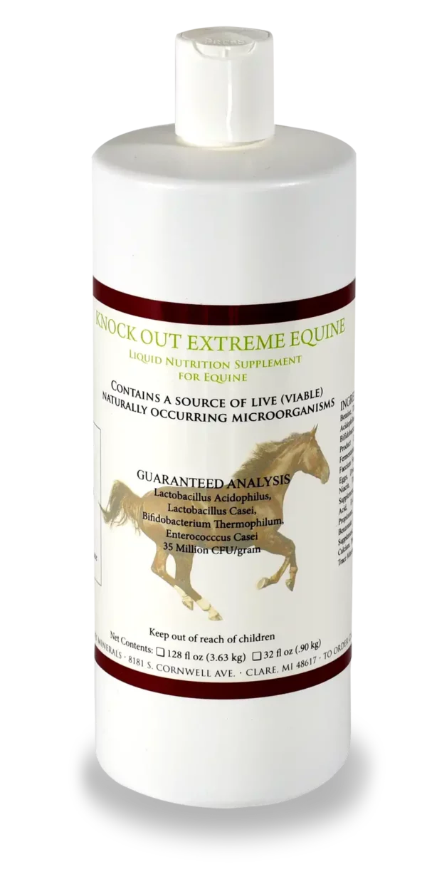 Natural Way Minerals Knock Out Extreme Equine 32oz Bottle