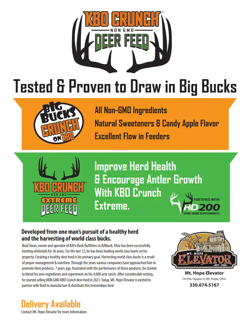 KBO Crunch Deer Feed Brochure